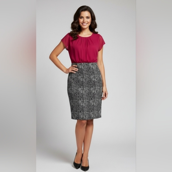 Enfocus Studio Dresses & Skirts - En Focus Blouson Pencil Dress Size 10